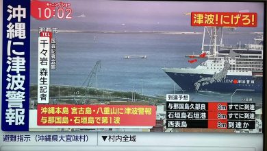 Photo of 海嘯陸續抵達 台氣象署再發警報