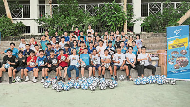 Photo of 難民運動教育計劃開跑 50緬甸少年練足球