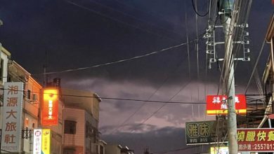 Photo of 台灣大地震前夕 天空被3段烏雲分割 “很像921大地震的天空”