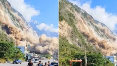 Photo of 【台灣地震】花蓮山崩 整片土石崩落