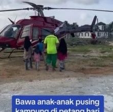 Photo of 【視頻】開私人直升機帶孩子兜風 網民：我也想搭直升機