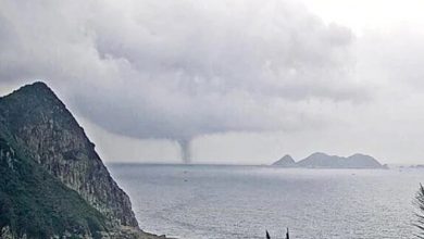 Photo of 大雨狂風來襲 香港海面出現“水龍捲”