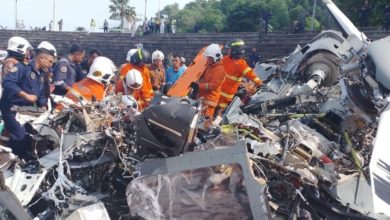 Photo of 直升機碰撞墜毀事故 國防衛隊首長：這是不幸的悲劇