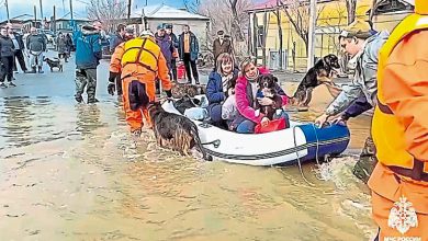 Photo of 俄堤壩決堤 4500人疏散  當地進入緊急狀態