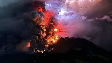 Photo of 印尼火山噴發 砂空氣素質不受影響