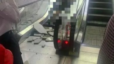 Photo of 重慶地鐵站磚石脫落砸中孕婦  家屬：心跳已停2次 胎兒情況未知