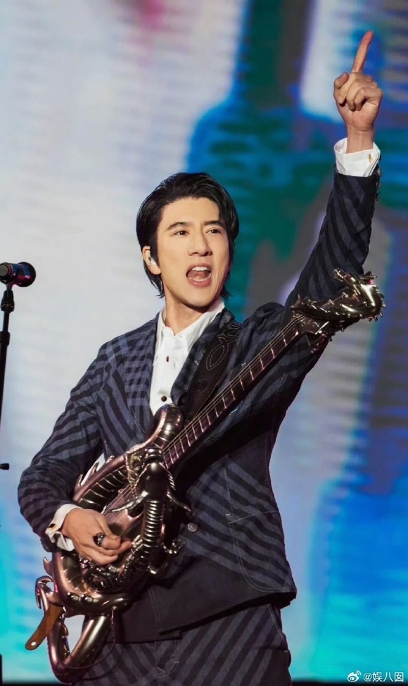 王力宏近日現身中國遼寧大連音樂節
