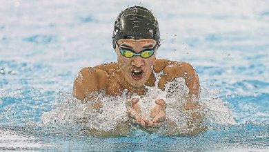 Photo of 男100米蛙泳銅牌  吳政彥破全國紀錄