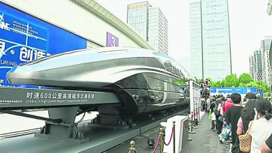 Photo of 到上海僅需3小時 穗建時速600km磁浮列車