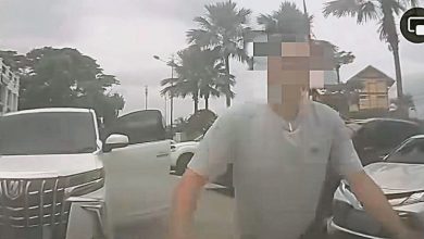Photo of 司機駕駛途中遭攔路  男子肉身擋車被逼退