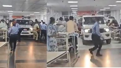 Photo of 印度警方逮捕嫌犯 竟直接把警車開進醫院