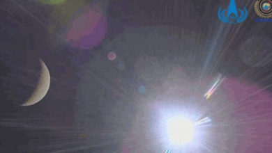 Photo of 巴國立方星拍攝交嫦娥 首幅月球軌道日月合影