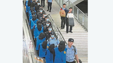 Photo of 92緬北電騙疑犯移交中方