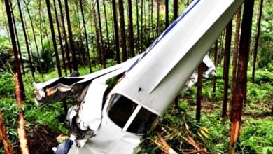 Photo of 【視訊】小型飛機霹墜毀 2人受傷送醫