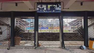 Photo of 體育館鐵閘門遭破壞 網民:馬球迷又變喪屍了