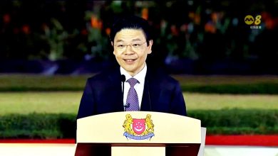 Photo of 新加坡總理交接 黃循財苦學華語馬來語進行總理首演說