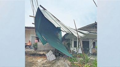 Photo of 白沙羅新村40屋受災   多戶開天窗被淋濕