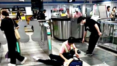 Photo of 上海地鐵男子刀襲3人傷