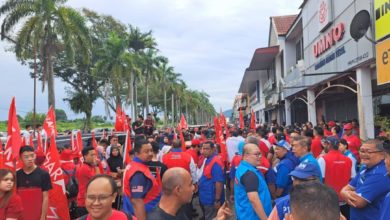 Photo of 【雙溪峇甲補選提名日】希盟動員數千支持者 馬華領袖也來加油打氣