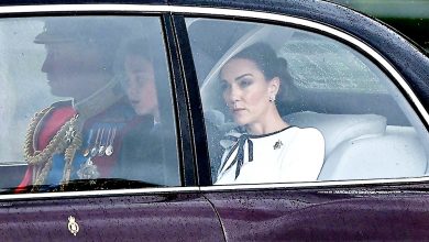 Photo of 英王妃凱特出席閱兵式 手術後首度現身公眾視野