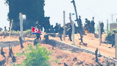 Photo of 朝拆除東海線鐵路　 韓軍本月恢復邊境演練