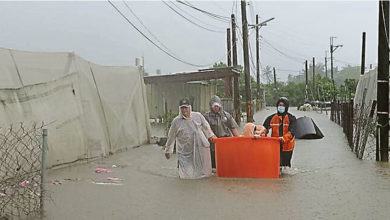 Photo of 格美快閃4小時離台 多地災情3死279傷