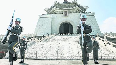 Photo of 劃下44年句點 台儀隊撤出中正紀念堂