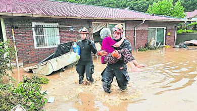 Photo of 韓暴雨成災增至4死
