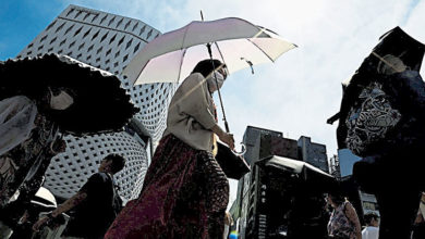 Photo of 日本東西部持續高溫　 部分地區或達40度