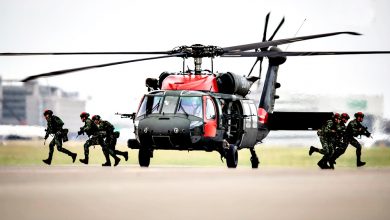 Photo of 台本月漢光軍演 12要地練反空降