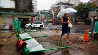 Photo of 受颱風格美影響 中國多地將面臨大暴雨