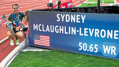 Photo of 再創400米跨欄世績 麥克勞克林放眼奧運衛冕