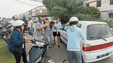 Photo of 女護士車禍受傷 各族民眾施援手