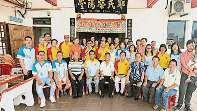 Photo of 甲州宗親訪檳滎陽堂 北馬代表陪同歡聚交流