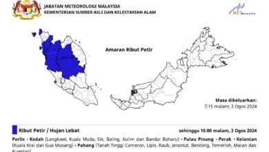 Photo of 直到晚上10時 氣象局: 檳城將迎暴風雨