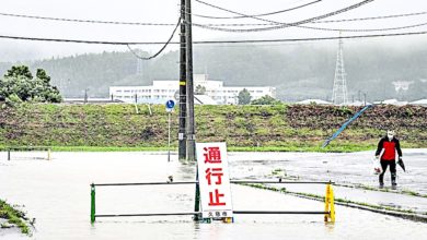 Photo of 一颱接一颱 日又遭風暴吹襲