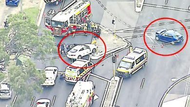 Photo of 悉尼車禍後持刀傷人 包括警察在內4傷