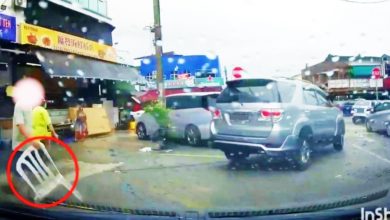 Photo of 又見椅子霸占停車位 網：DBKL何時要行動？