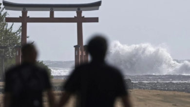 Photo of 颱風“珊珊”逼近日本 九州等地將受重創