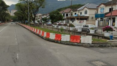 Photo of 黃漢偉: 阿依淡繞道工程 Ru路擋土牆不拆了