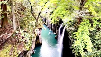 Photo of 宮崎8月8日強震 高千穗峽岩石崩落暫停劃船賞景