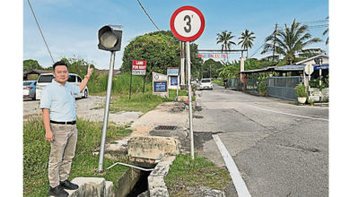 Photo of 蔡求偉：甘榜葛冬拉浪路口 窄小車多須提升