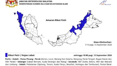 Photo of 北馬西海岸及沙巴等地方 雷雨強風至上午10時