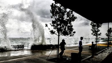 Photo of 氣象局：滿月暴風帶來漲潮 檳霹掀巨浪不尋常