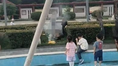 Photo of 攀爬弄倒石像 男童被砸死
