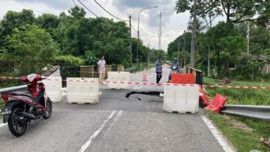 Photo of 暴雨沖垮鄉間小路 巨洞現身引發恐慌