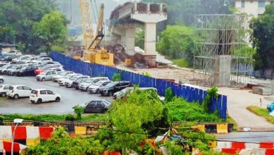 Photo of 強風豪雨致樹倒壓車 檳島多地交通受阻