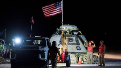 Photo of 留下太空人回地球 星際飛機確實故障