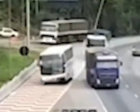Photo of 巴士煞車失靈 司機一招救45人