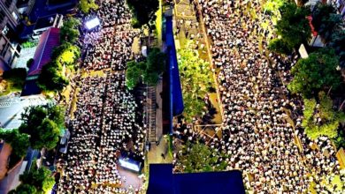 Photo of 【台北京華城弊案】民眾黨號召小草集結聲援柯文哲 台立法院外人潮洶湧